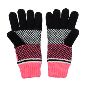 NEW Alpine Gloves - Black/Pink