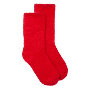 NEW Mohair Ankle Socks - Red