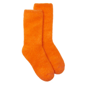 NEW Mohair Ankle Socks - Orange