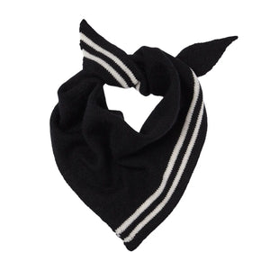 NEW Cashmere Triangle Neckerchief - Black